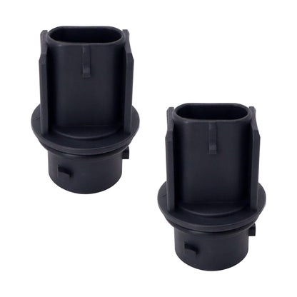 HiSport 2PCS 224-394-025 Front Turn Signal Bulb Socket for HAL 3157NA 4157NA Compatible with Freightliner Cascadia M2, Columbia Headlight Light Lamp Connector Plug Replace 224-394-045