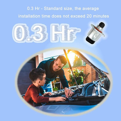 HiSport IACV IAC Idle Air Control Valve Compatible with Chevy GMC Camaro Tahoe Silverado Suburban Sierra Yukon 1500 2500 3500 Pontiac Firebird GTO Cadillac Escalade Replacement for 17113598 AC234