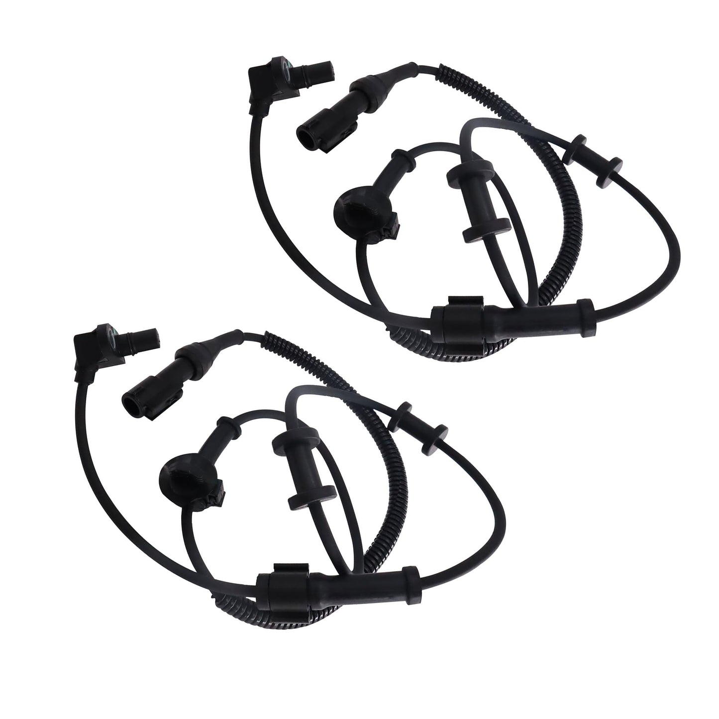 HiSport ABS Wheel Speed Sensor Front Left Right ALS197 Compatible with Ford Excursion 2000-2005, F-250 F-350 F-450 F-550 Super Duty 1999-2004 F650 F750 F800, F81Z2C204BA,2pcs