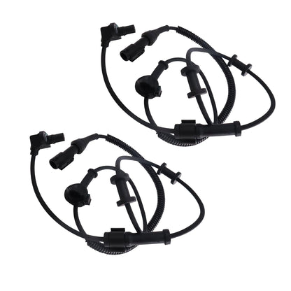HiSport ABS Wheel Speed Sensor Front Left Right ALS197 Compatible with Ford Excursion 2000-2005, F-250 F-350 F-450 F-550 Super Duty 1999-2004 F650 F750 F800, F81Z2C204BA,2pcs