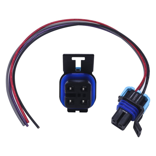 HiSport Multi Purpose Electrical Pigtail for Fuel Pump for O2 Sensor 4-Way Female Wiring Harness Connector Replace PT2054,15305876,12167154,15305876,88988598