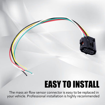 HiSport 22204-0H010 Mass Air Flow(MAF) Sensor Connector - Compatible with Lexus ES350 GS350 Scion TC XB XD Toyota Avalon Camry Replaces 22204-31020 22204-75030
