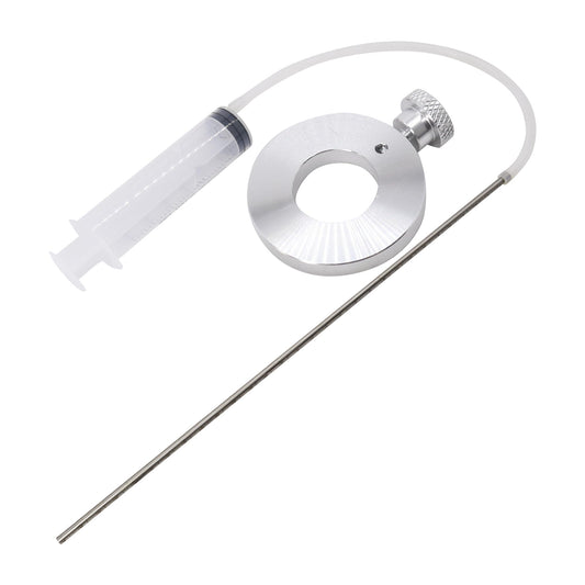 HiSport Motorcycle Fork Oil Level Tool with Adjustable Ring ¨C 60ml Capacity 300mm Scale Pipe