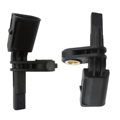 HiSport WHT003856 2PCS ABS Wheel Speed Sensor Compatible with Volkswagen Tiguan Limited Rabbit R32 Passat Jetta GTI Golf EOS CC Beetle, Audi TT Q3 A3 2006, 2007, 2008, 2009, 2010, 2011, 2012-2016
