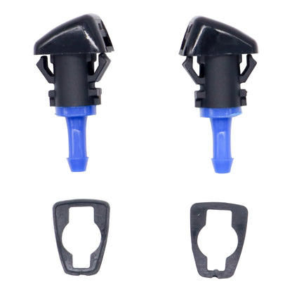 HiSport 5303834AB Windshield Sprinkler Wiper Nozzle - Compatible with Jeep Patriot 2008-2017 Compass 2008-2017£¨Two Side£©