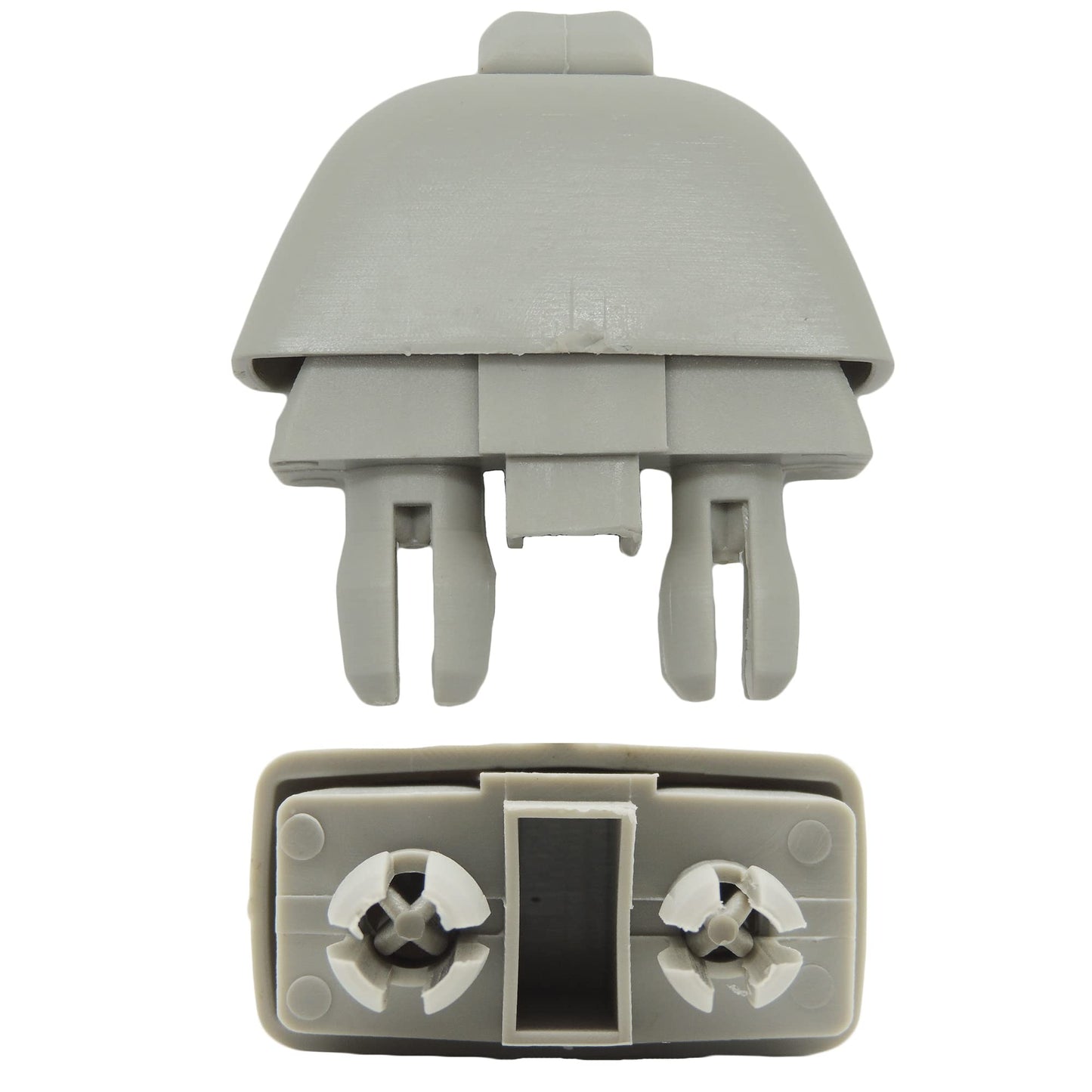 HiSport Interior Sun Visor Hook Clip Bracket Compatible with Audi A6 C6; Replacement for VW Passat B7 Polo, 2PCS