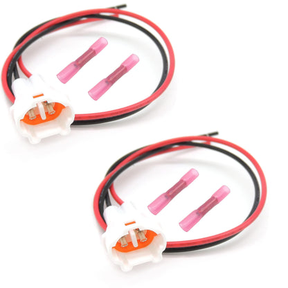 HiSport 2PACK Accessory Power Lead Connector Plug Pigtail Wire Wiring Kit Reliable Transmission Compatible with Yamaha Wolverine RMAX 850 X2 X4 RMAX2 RMAX4 YXE70 Replace Accessories B4J-H25B0-V0-00
