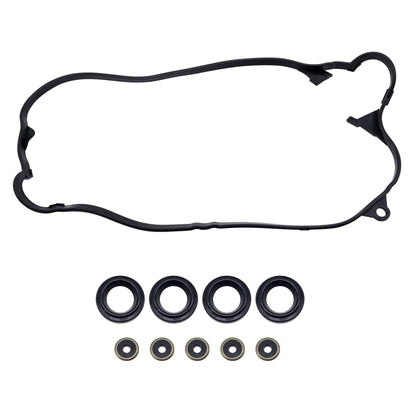 HiSport Engine Valve Cover Gasket Kit - Compatible with Honda Civic DX/LX V-TEC/EX V-TEC/HX V-TEC/GX V-TEC 1.7L 2001 2002 2003 2004 2005 - Replace VS50606R