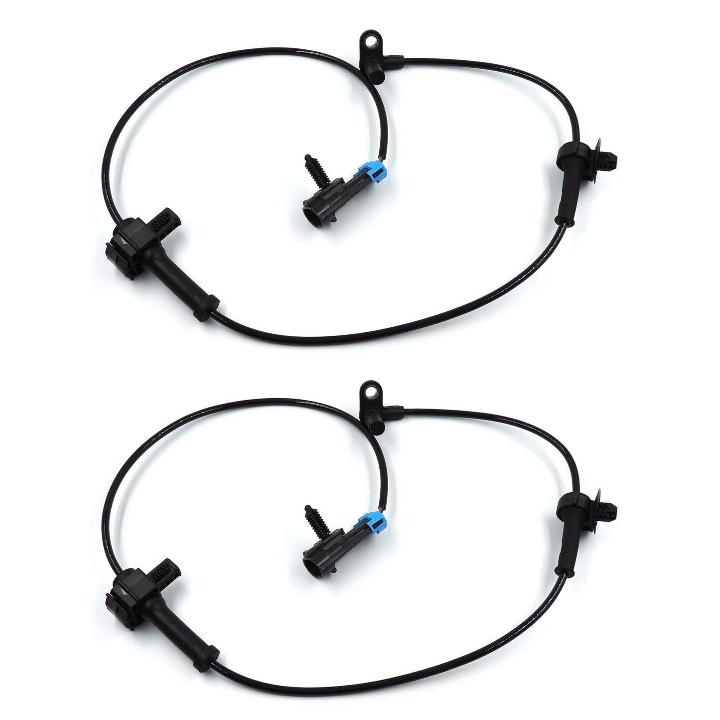 HiSport 15121067 2PCS ABS Wheel Speed Sensor Compatible with Cadillac Escalade 2007-2014, Chevrolet Avalanche 2007-2013, Suburban 2014, Suburban 1500 2007-2014, Tahoe 2007-2014, GMC Yukon XL 2007-2014