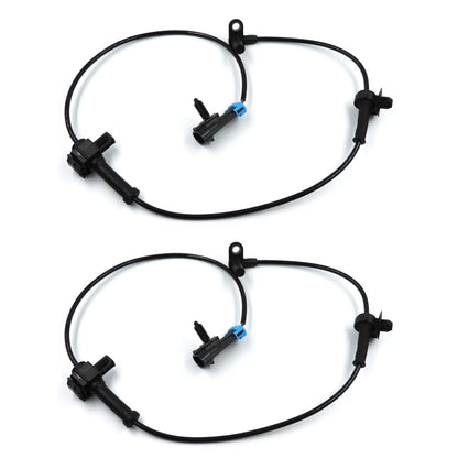 HiSport 15121067 2PCS ABS Wheel Speed Sensor Compatible with Cadillac Escalade 2007-2014, Chevrolet Avalanche 2007-2013, Suburban 2014, Suburban 1500 2007-2014, Tahoe 2007-2014, GMC Yukon XL 2007-2014