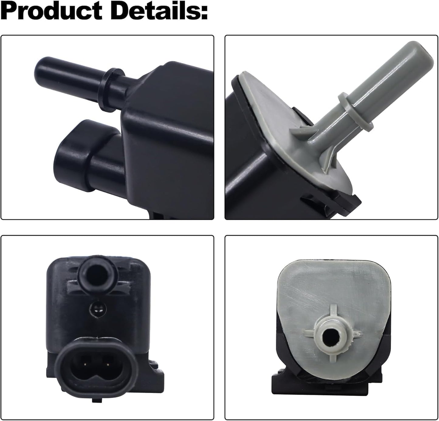 HiSport 214-1680 Vapor Canister Purge Solenoid Valve - Compatible with Chevy Silverado Tahoe Malibu GMC Sierra Yukon Envoy Suburban Pontiac Buick 2004-2020 - replaces 12597567