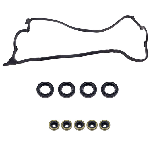 HiSport VS50500R Engine Valve Cover Gasket Set - Compatible with Honda 1992-2000 Civic 1.6L 1993-1997 Civic del Sol 1.6L