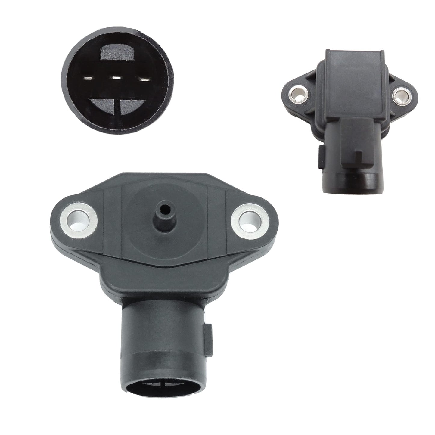 HiSport 37830P05A01 Manifold Absolute Pressure Map Sensor Compatible with Acura CL 1997-1999, Integra 1995-2001, TL 1999, Honda Accord Civic Del Sol CR-V Odyssey Prelude S2000, Isuzu Oasis