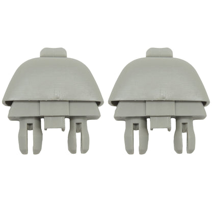 HiSport Interior Sun Visor Hook Clip Bracket Compatible with Audi A6 C6; Replacement for VW Passat B7 Polo, 2PCS