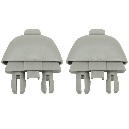 HiSport Interior Sun Visor Hook Clip Bracket Compatible with Audi A6 C6; Replacement for VW Passat B7 Polo, 2PCS