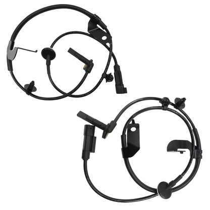 HiSport 5105573AB 2PCS Front L/R ABS Wheel Speed Sensor - Compatible with Jeep Patriot Compass 2007, 2008, 2009, 2010, 2011, 2012, 2013, 2014, 2015, 2016, 2017, Dodge Caliber 2007-2012