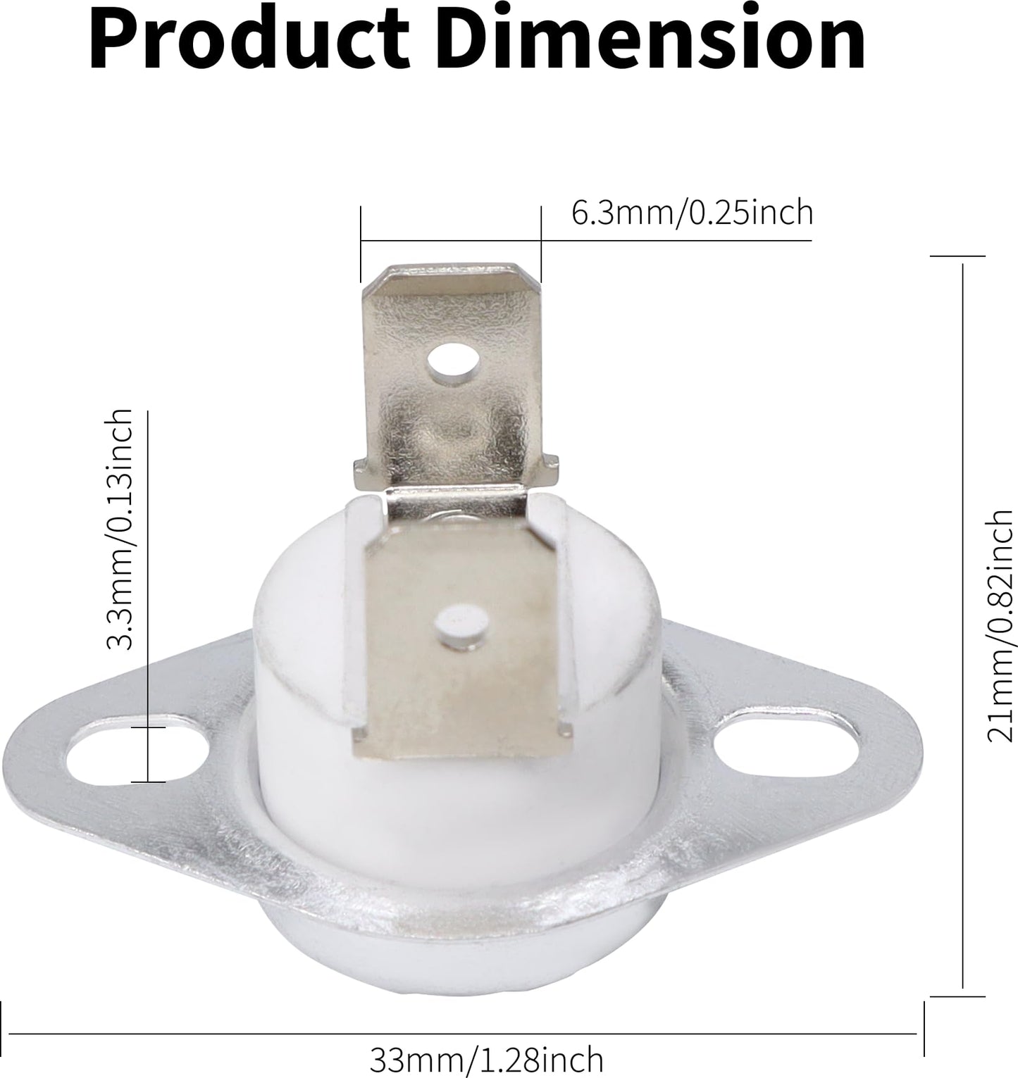 HiSport 31091 RV Furnace Limit Switch 190¨H 2PCS - Compatible with Atwood Hydro Flame Dometic RV Furnace Heater