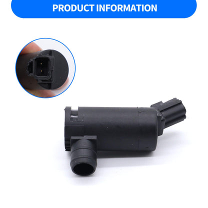 HiSport 7R33-17664-DA Windshield Washer Pump - Compatible with Ford F100 E350 E450 F650 F750 Ranger Mustang Focus Sable Windstar Taurus Freestar Escape 1997-2017