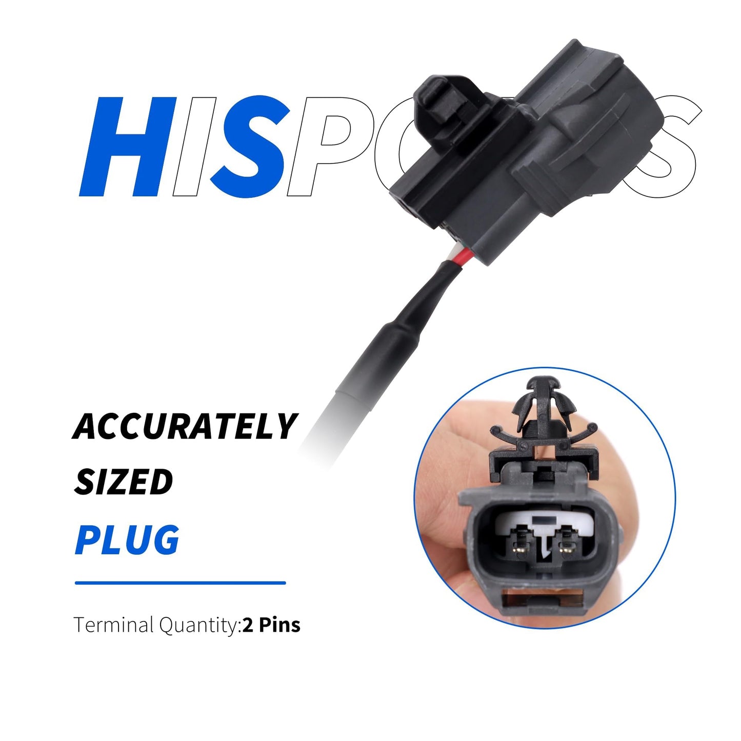 HiSport 9008019024 Engine Crankshaft Position Sensor Compatible with Lexus HS250H 2010-2012, Pontiac Vibe 2009-2010, Scion TC 2005-2010 XB 2010-2013, Toyota Camry Corolla Highlander Matrix RAV4 Solara