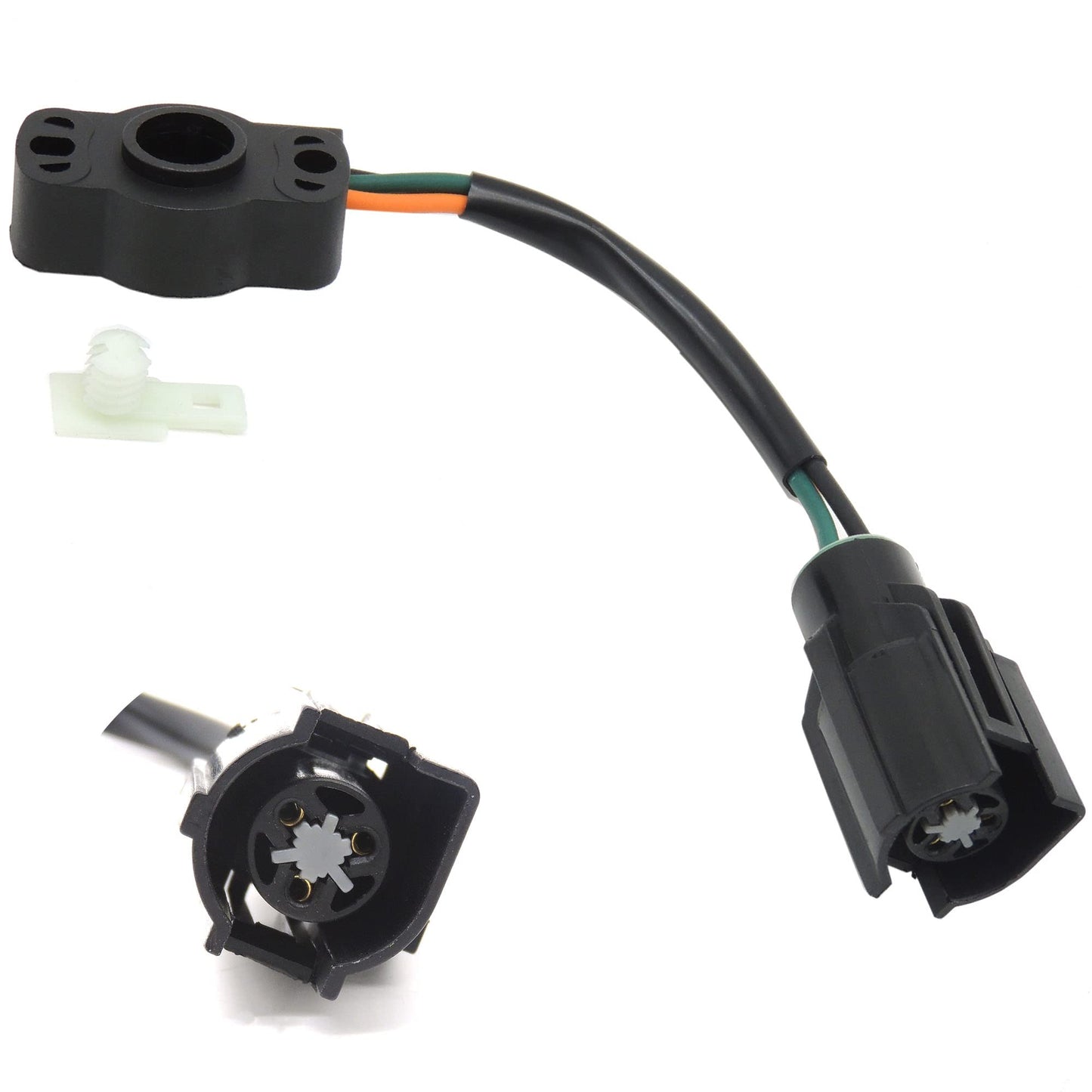 HiSport TPS Throttle Position Sensor E5TZ9B989B E4AF9B989AA Compatible with Ford Bronco 1985-1995, Econoline E-150 E-250 E-350 F-150 F-250 F-350