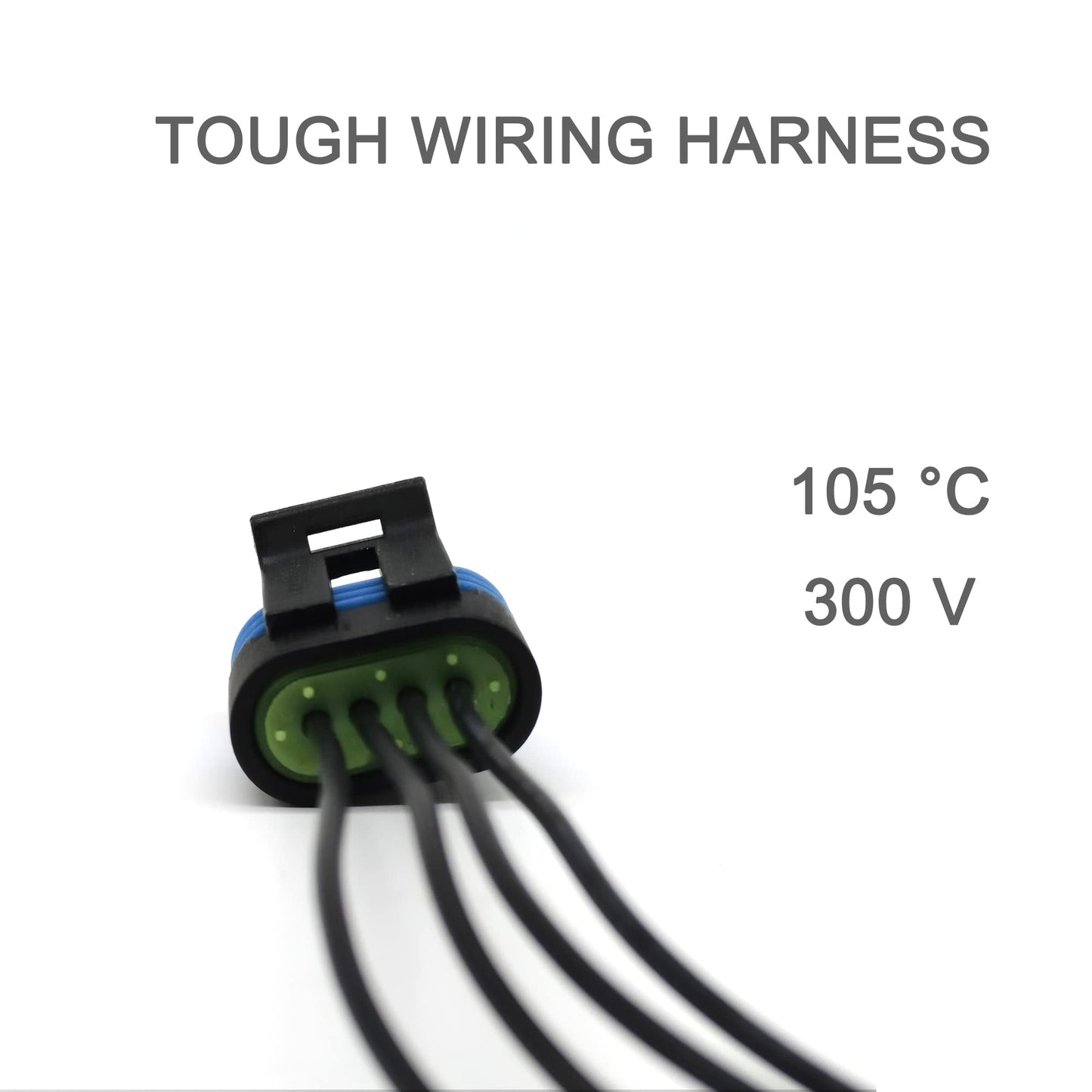 HiSport Idle Air Control Valve Connector Compatible with Buick,Chevrolet Lumina, Oldsmobile, Oldsmobile Cutlass, Pontiac, Pontiac Trans Replace S-551