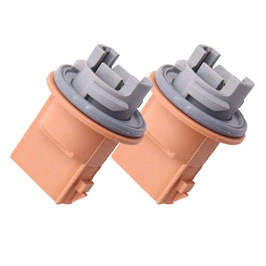 HiSport 2U5Z-13411-SA 2PCS Turn Signal Lamp Socket Compatible with Ford Crown Victoria Escape F-150 250 350 450 550 Super Duty Fiesta Focus Freestyle Fusion Mustang Ranger, Lincoln MKZ, Mercury Marine