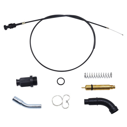 HiSport Choke Cable with Starter Valve Plunger Kit - Compatible with Honda Rancher 350 2000-2003 Replaces 17950-HN5-671