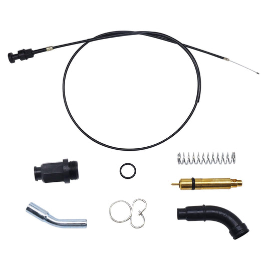 HiSport Choke Cable with Starter Valve Plunger Kit - Compatible with Honda Rancher 350 2000-2003 Replaces 17950-HN5-671