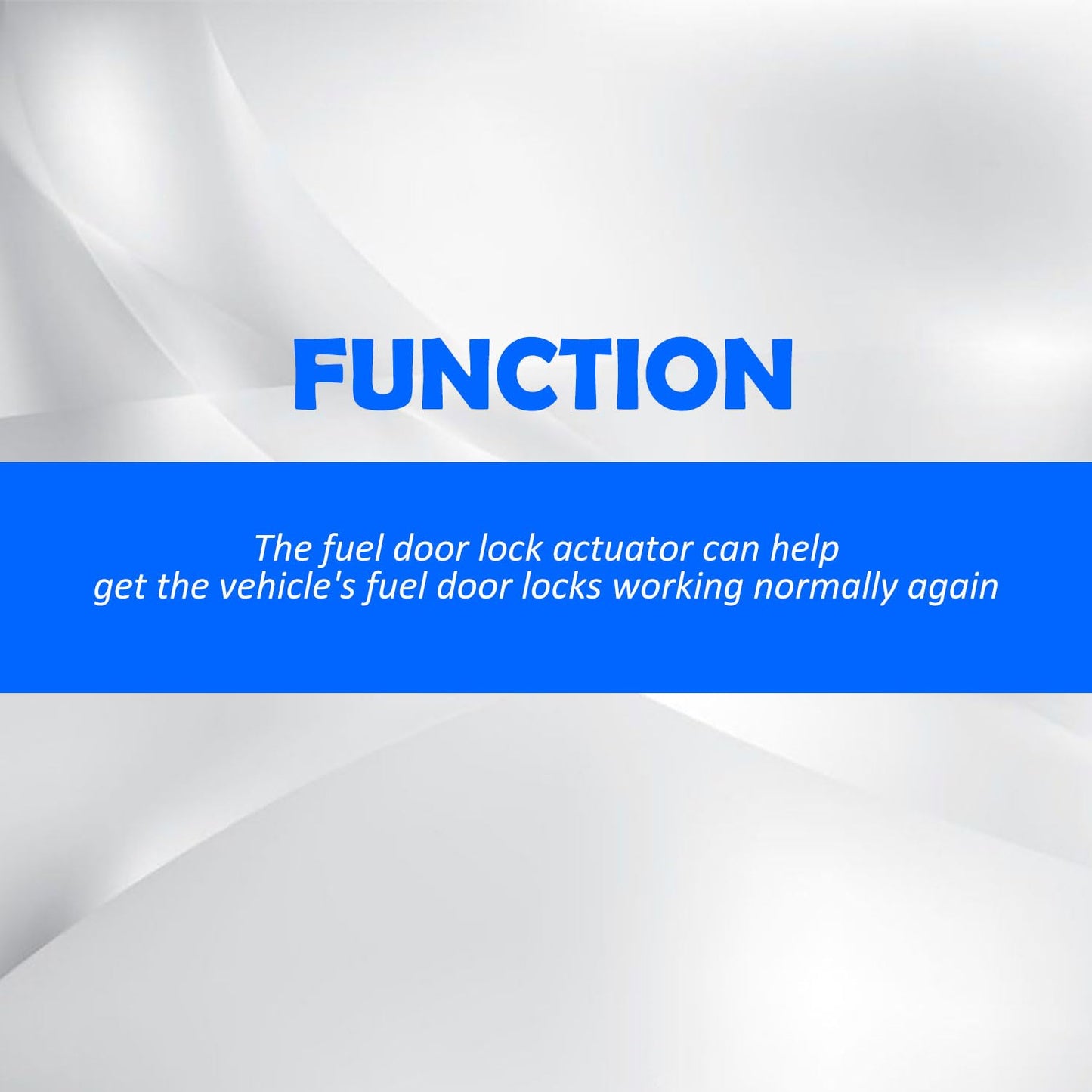 HiSport Front Left Driver Side Door Lock Actuator - Compatible with Hyundai Sonata 2011-2015 Replaces 81310-3S010 813103S010