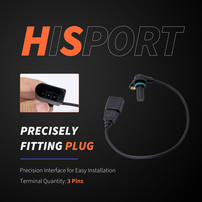 HiSport Automatic Transmission Speed Sensor Compatible with Volkswagen Jetta 1999-2005 Beetle 1999-2004 Golf 1999-2007 Jetta City 2007 Replaces 01M927321B 1M927321B 2VSS0023 SS11016 V10720995