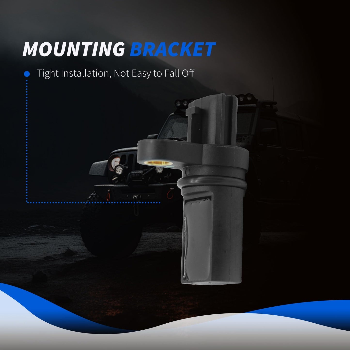 HiSport 23731EA20C Crankshaft Position Sensor Compatible with Nissan Frontier 2005-2020 NV1500 2500 3500 2012-2015 Pathfinder 2005-2012 Xterra 2005-2015 Suzuki Equator Replace 23731EA20A 23731EA20D