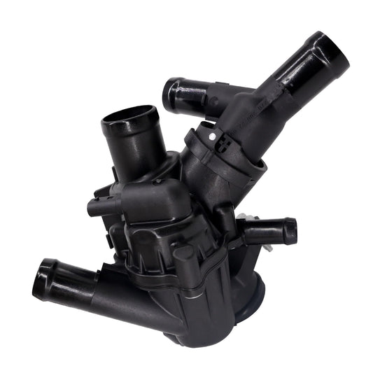 HiSport 2702000415 Engine Coolant Thermostat Housing Assembly Compatible with Mercedes-Benz CLA250, CLA45 AMG 2014-2019, GLA250 2015-2020, GLA45 AMG 2015-2019, 2702000615 2702002200 9025187 936207