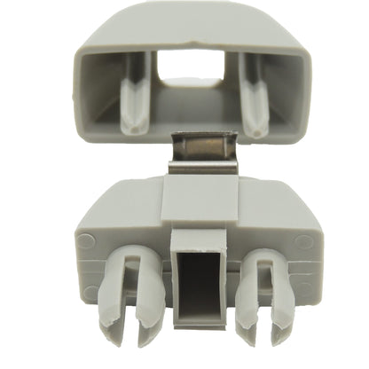 HiSport Interior Sun Visor Hook Clip Bracket Compatible with Audi A6 C6; Replacement for VW Passat B7 Polo, 2PCS