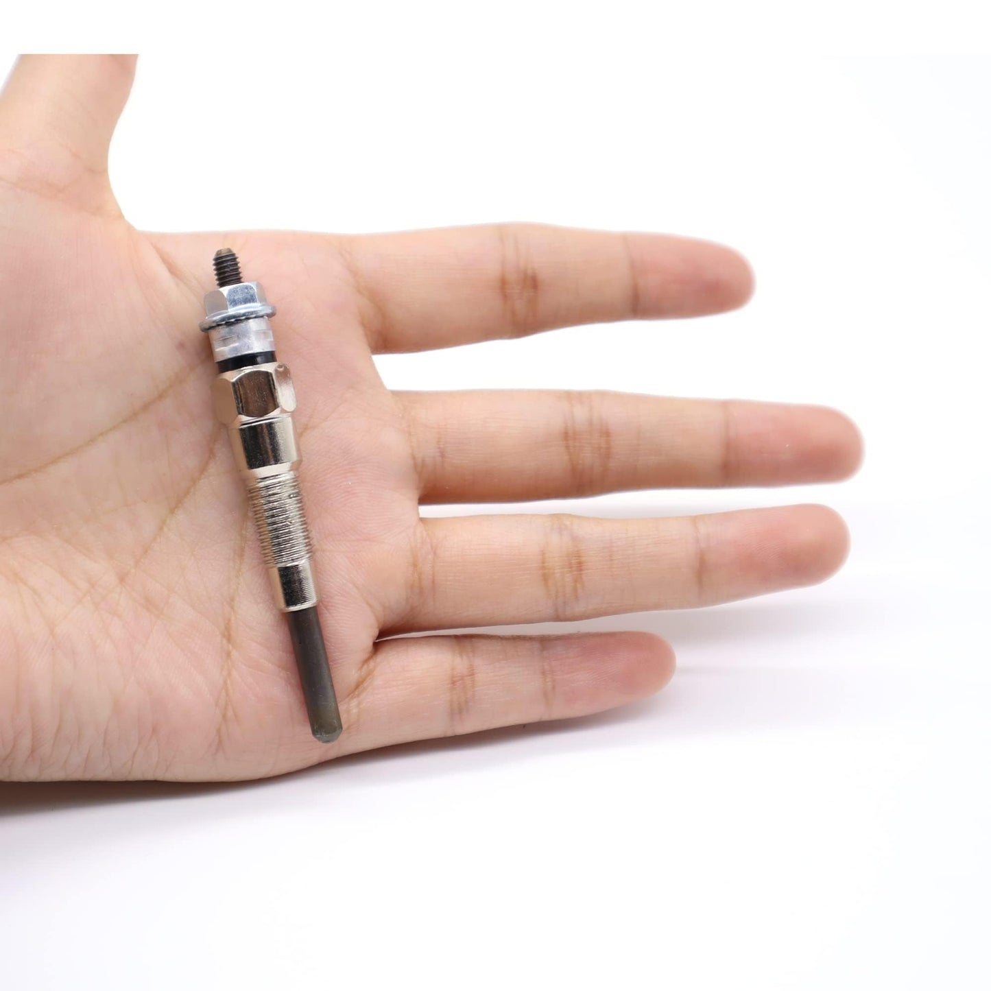 HiSport Diesel Glow Plug 16851-65510 4pcs - Compatible with Kubota D722 D902 D905 D1005 D1105 V1505 V1305 Z482 RTV900 RTV1100 Tractor B1700D B1700E ZD326 ZD331 Mower BX1800D BX1830D Engine