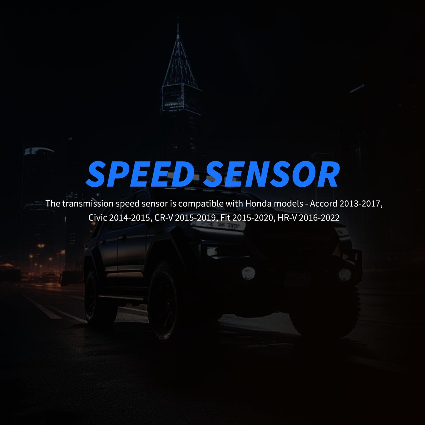 HiSport Transmission Speed Sensor - Compatible with Honda Accord Civic CR-V Fit HR-V Replaces 28810-RJ-2003 28810RJ2003