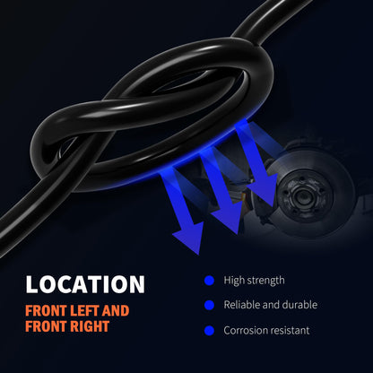 HiSport Front Right Left ABS Wheel Speed Sensor - Compatible with 2007 2008 2009 2010 2011 Honda CR-V Replaces ALS1608