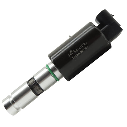 HiSport Engine Variable Valve Timing Solenoid - Left Oil Control Valve Compatible with Hyundai Santa Fe 2006, 2007, 2008, 2009, Kia Magnes Optima 2006-2010 Rondo 2007-2010 Rplaces 918-026