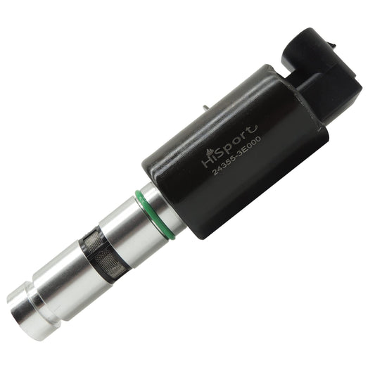 HiSport Engine Variable Valve Timing Solenoid - Left Oil Control Valve Compatible with Hyundai Santa Fe 2006, 2007, 2008, 2009, Kia Magnes Optima 2006-2010 Rondo 2007-2010 Rplaces 918-026