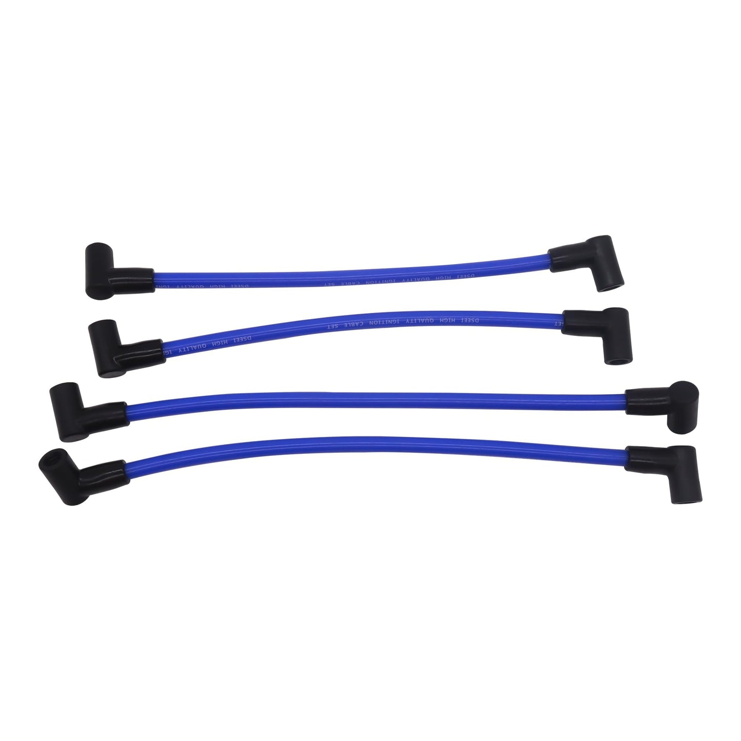 HiSport 4 PCS Wire Set Marine Spark Plug Wire Sets Lead, Compatible with Johnson Evinrude 90 115 HP, Outboard Engines Replacement for OEM 18-8839 9-28092