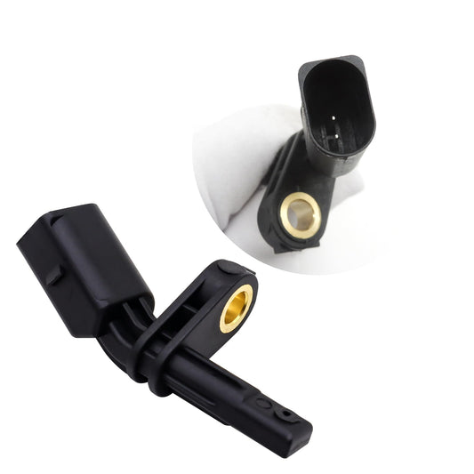 HiSport ABS Wheel Speed Sensor - Front Left Location, Compatible with Audi A3 2006-2016 Q3 TT 2008-2015, Volkswagen Beetle CC EOS Golf Jetta Passat R32 Rabbit Limited 2009-2018 Replacces WHT003857