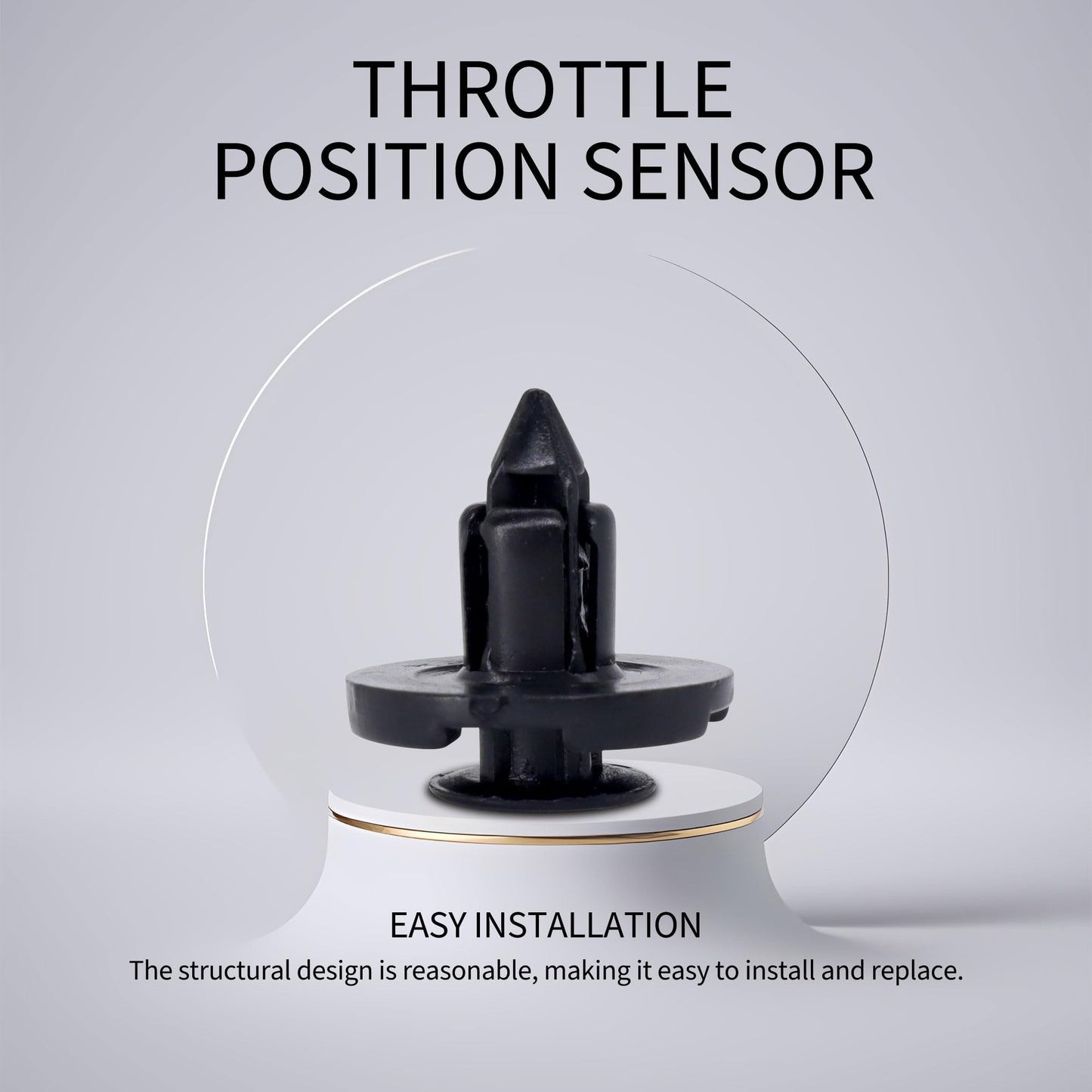 HiSport 20Pcs Push Type Bumper Cover Retainer - Compatible with Nissan Infiniti Mitsubishi Chrysler Dodge Replaces 01553-09321 MR328954