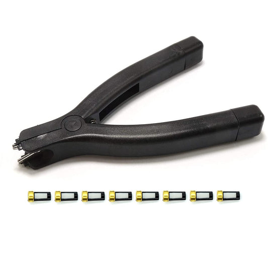 HiSport Fuel Injector tool for Pintle Cap and Filter Basket removal with 8pcs CF-101 Basket Filters (6mm x 3mm x 12mm)