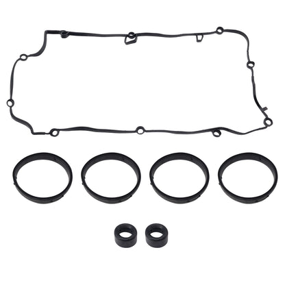 HiSport Engine Valve Cover Gasket Set - Compatible with BMW 120i 2016 118i 2012-2015 Mini Cooper Countryman 2011-2016 Mini Cooper Paceman 2013-2016 Mini Cooper 2011-2015 1.6L - Replace 11127582400