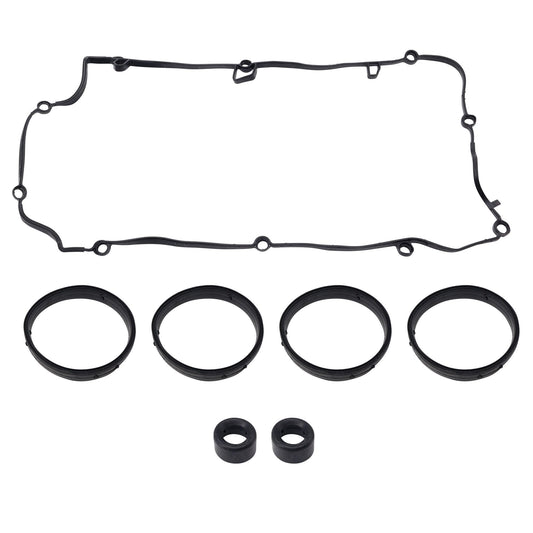HiSport Engine Valve Cover Gasket Set - Compatible with BMW 120i 2016 118i 2012-2015 Mini Cooper Countryman 2011-2016 Mini Cooper Paceman 2013-2016 Mini Cooper 2011-2015 1.6L - Replace 11127582400