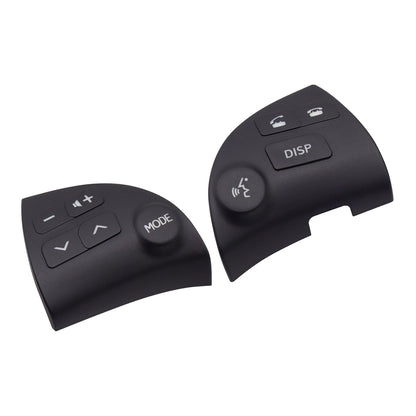 HiSport Steering Wheel Volume Control Switch Button Left and Right - Compatible with Lexus ES350 2006 2007 2008 2009 2010 2011 2012 Replaces 84250-33190-C0