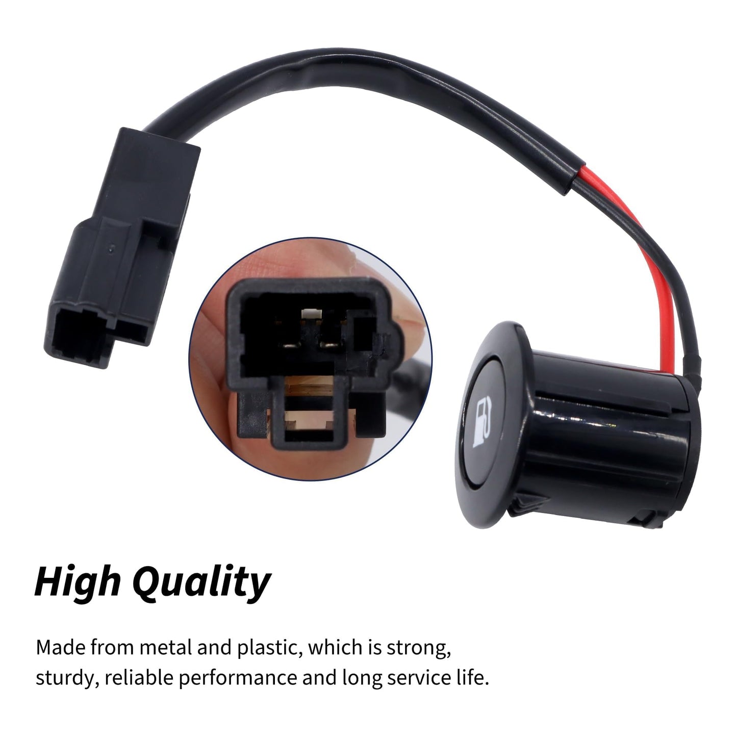 HiSport 935551U000VA Fuel Gas Door Release Switch Button Compatible with Kia Sorento 2009 2010 2011 2012 2013 2014 Replacement for 935552P000VA 901-927 901927