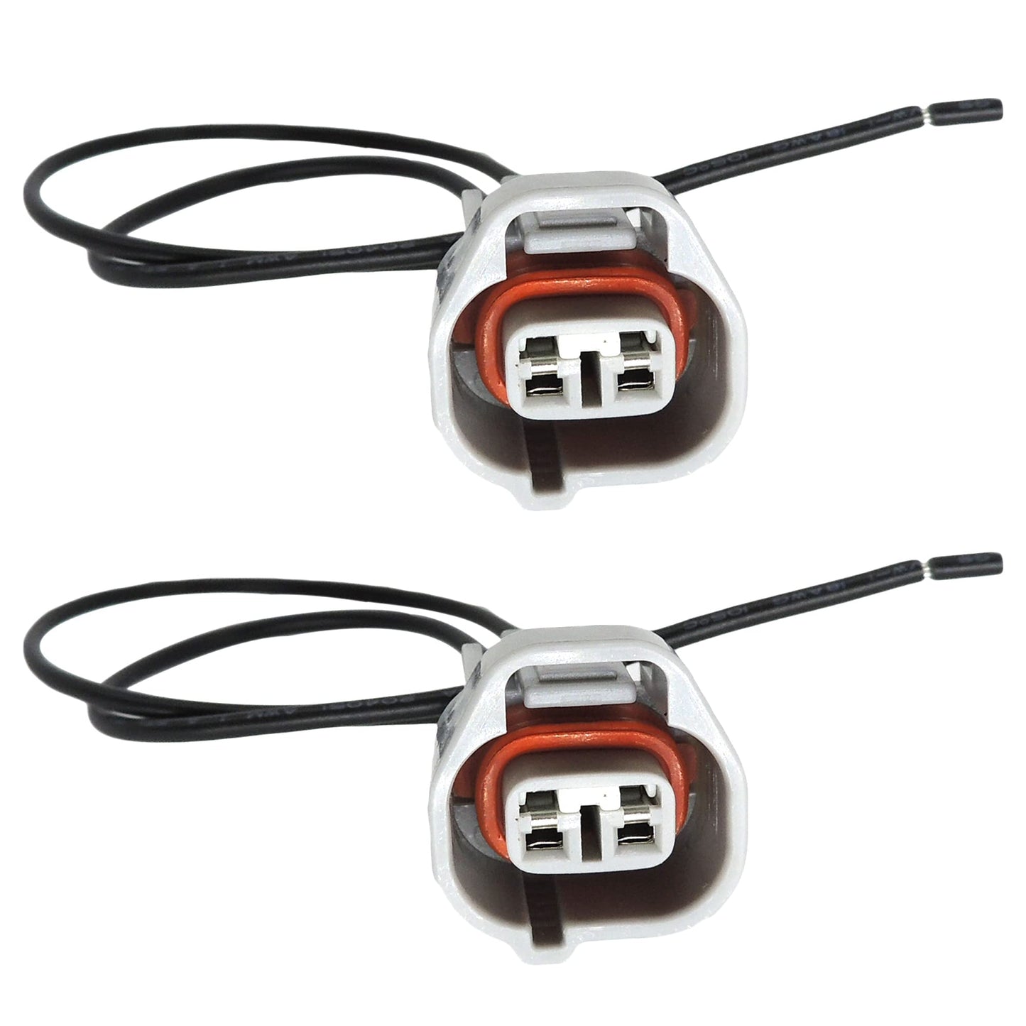 HiSport 645-673 Vapor Canister Purge Valve Connector Wiring Harnesses 88974056 Side Marker Pigtail Connector Harness Replacement for Toyota Lexus Camry Prius rav4 2pcs