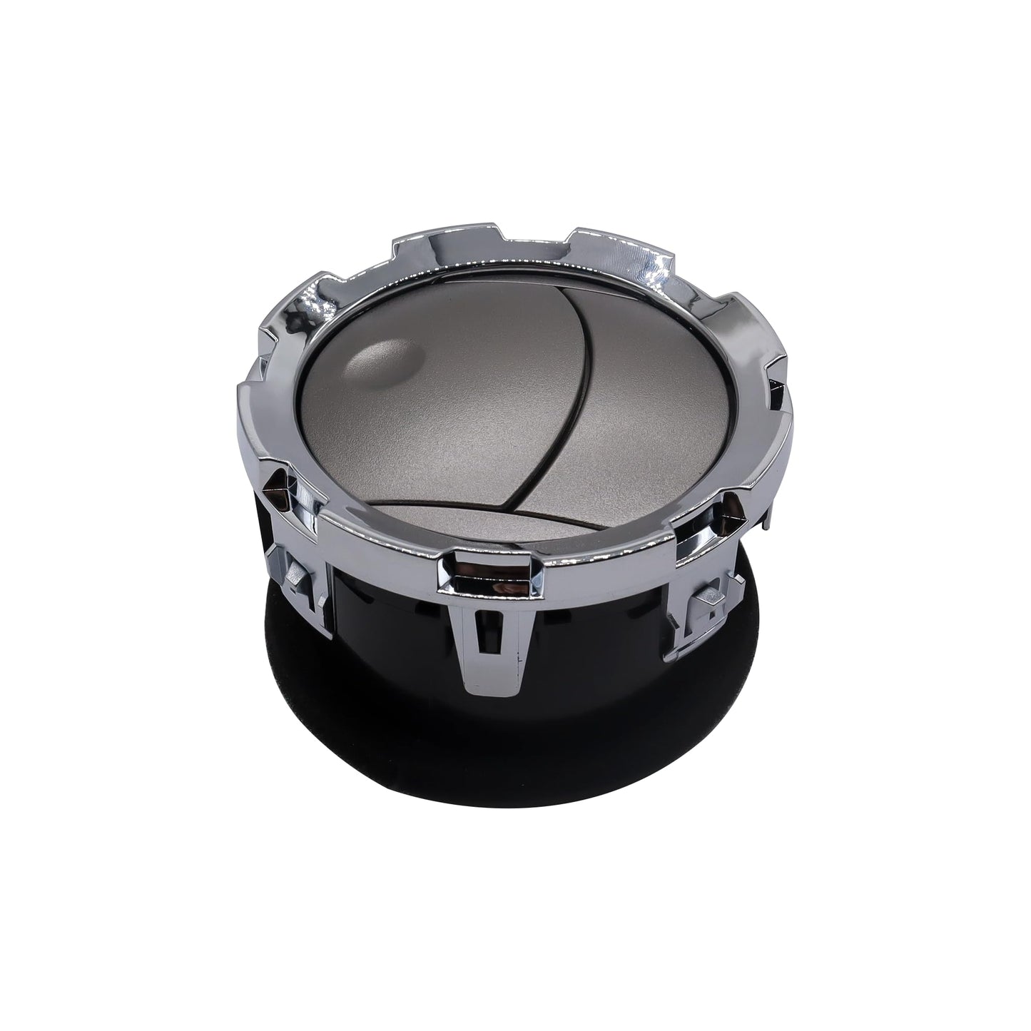 HiSport DC3Z19893BA Dashboard AC Heater Air Vent Duct Chrome - Compatible with Ford F250 F350 F450 F550 2011-2016