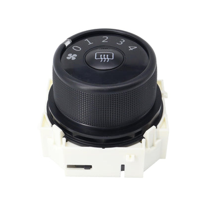 HiSport HVAC AC Blower Fan Knob Speed Control Switch Assy Compatible with Toyota Corolla Matrix Replacement for 55902-12100, 55902-02030, 55902-02070, 55902-75D358