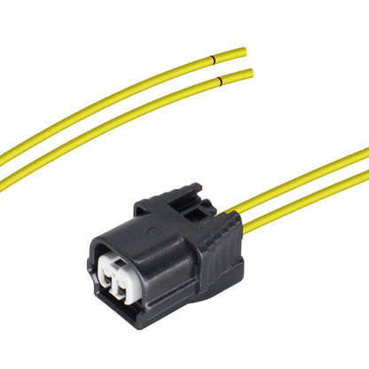 HiSport Coolant Temperature Sensor Connector Repair Harness Compatible with Honda Accord Civic Acura 2006-2024 Temperature Sensor Connector Pigtail Replace 04320-SAA-A00 37870-RWC-A01